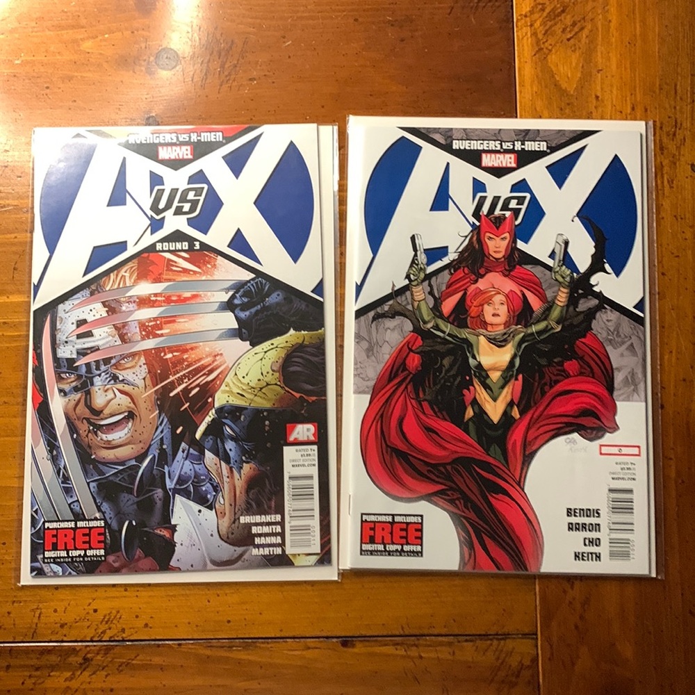 2 sealed and untouched x-men comics